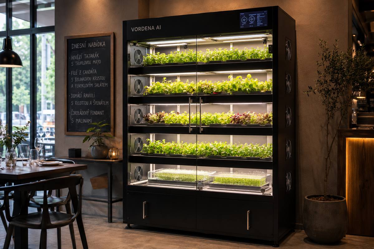 Vordeno AI installed in a restaurant dining room